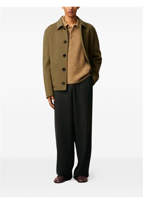 giacca boxy uomo bronzo AMI PARIS | HJK844.WV0022298